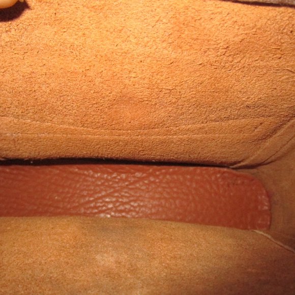 Vintage Dooney & Bourke Burnt Orange All Weather Leather Bag USA - Picture 6 of 14